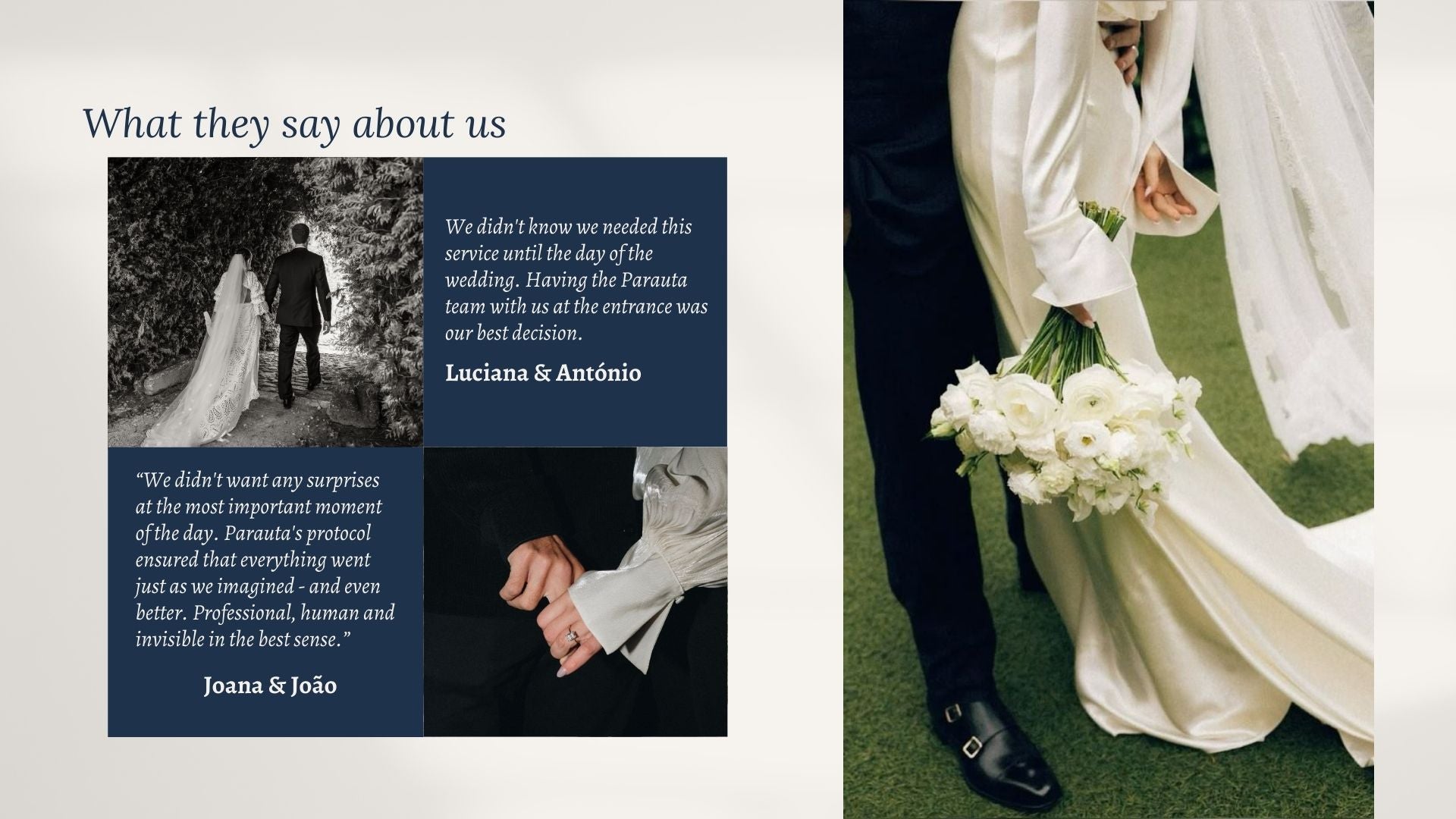 Hold My Hand - Religious Ceremony rotocol
